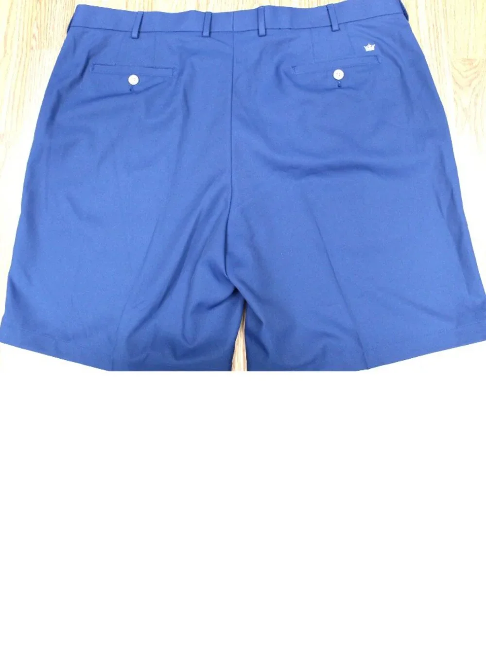 PETER MILLAR WICKING REGULAR FIT SHORTS POLYESTER NAVY BLUE Sz 42